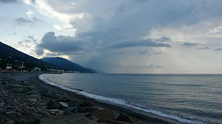 Water in the Black Sea’s northern reaches gets as cold as seawater can get—31 degrees Fahrenheit—and as warm as the 80s in summer.