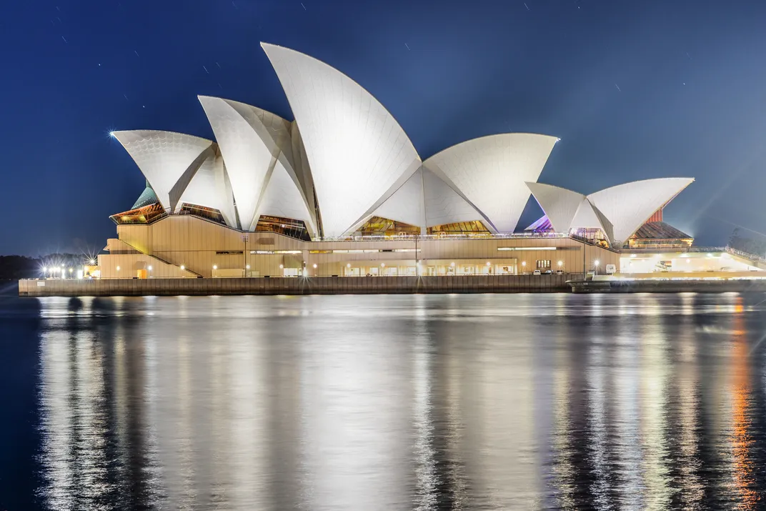 Sydney Opera House at night