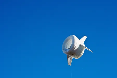 These inflatable wind turbines are capable of delivering two to tree times the amount of energy produced by conventional towers, a Boston-based startup says. The turbines will be part of a pilot that will power a dozen homes in Alaska.