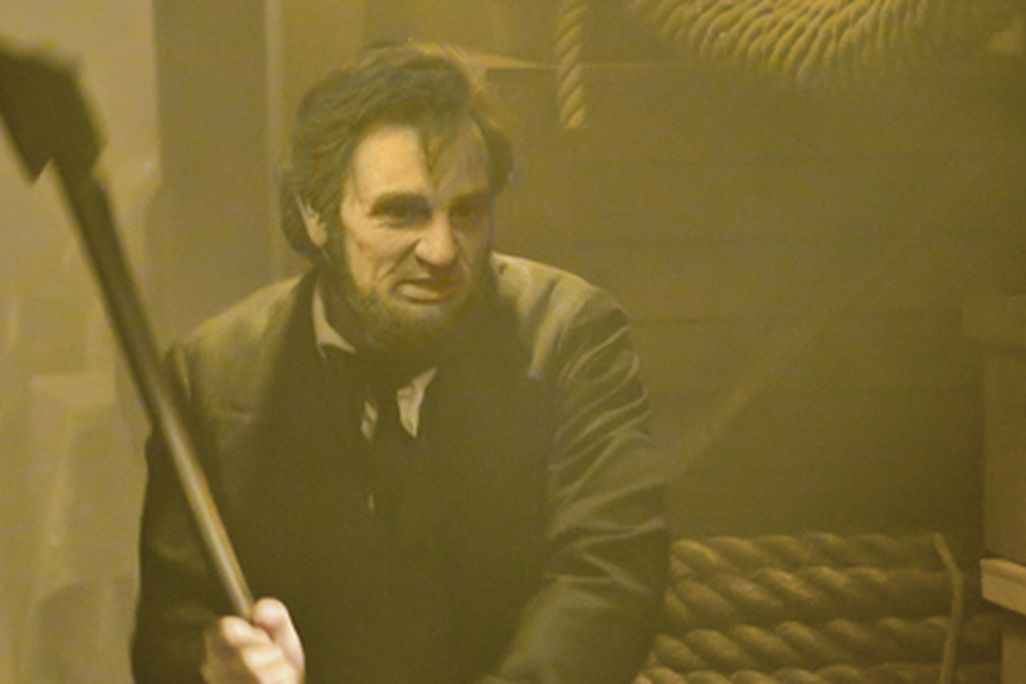 Benjamin Walker as Abraham Lincoln: Vampire Hunter.