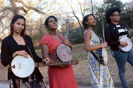 Rhiannon Giddens is joined by Canadian-American musician-songwriter Allison Russell (Po’ Girl, Birds of Chicago), Leyla McCalla (Carolina Chocolate Drops) and Amythyst Kiah (Amythyst Kiah & Her Chest of Glass) for the new album Songs of Our Native Daughters.