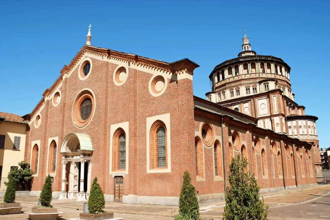 Santa Maria delle Grazie, home to Leonardo's <I>Last Supper</I>