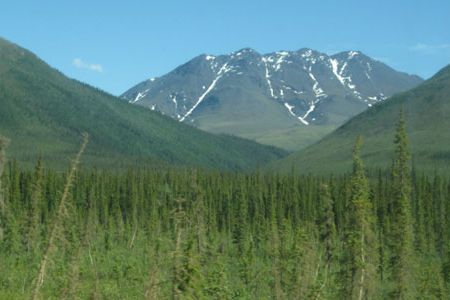 Toolik Field Station is located north of the Arctic Circle.
