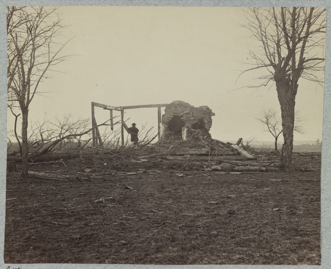 The ruins of Henry House