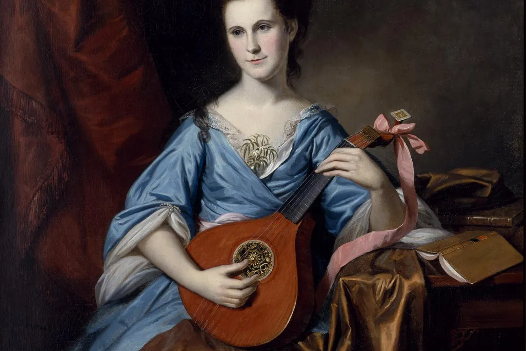 Julia Stockton Rush was painted by Charles Willson Peale.