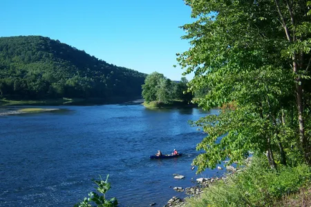 Canoers in Allegheny Islands Wilderness Area