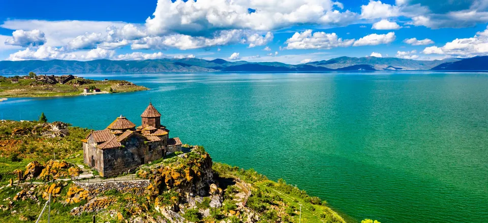  Hayarvank Monastery, overlooking Lake Sevan, Armenia
 