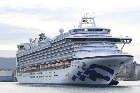 The ship,&nbsp;Ruby Princess