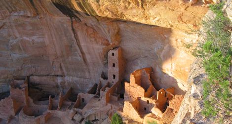 Square Tower House at Mesa Verde National Park