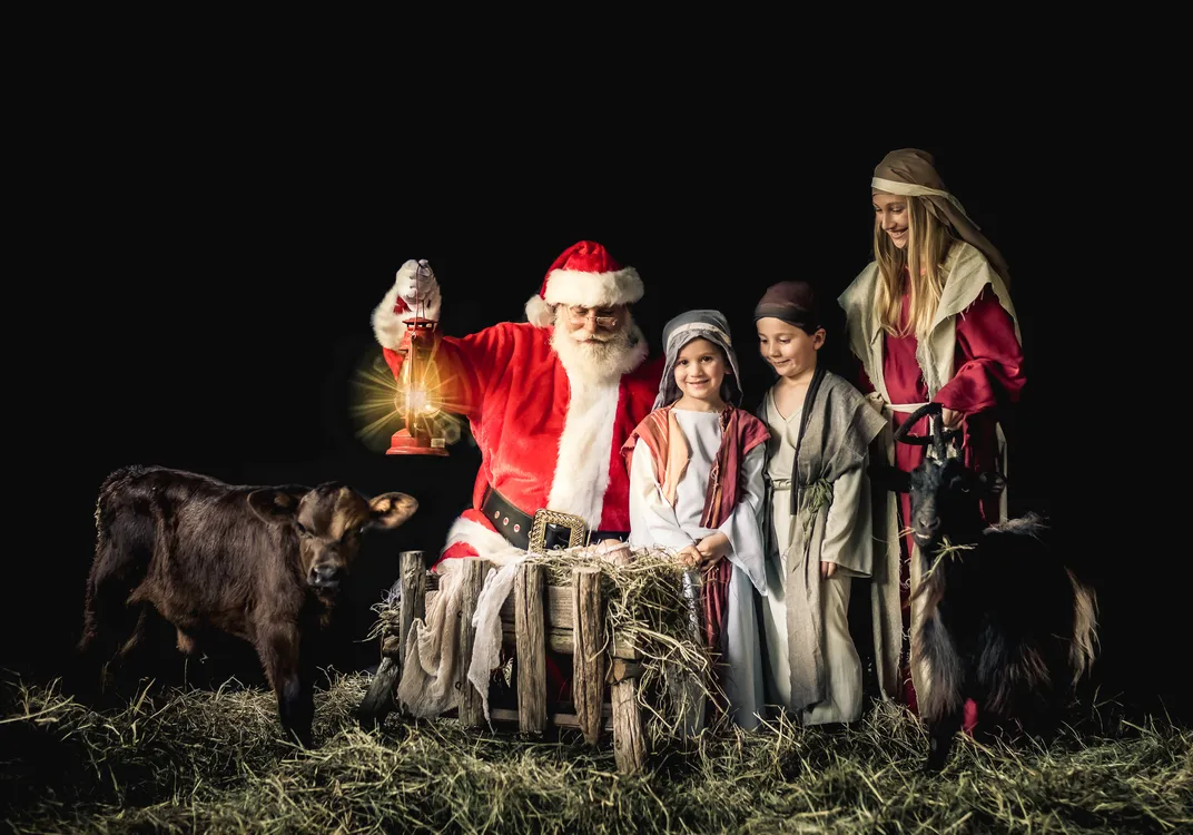 Santa Claus joins the Naivety scene