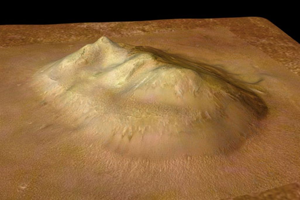 A revealing new view of the famous Face on Mars.