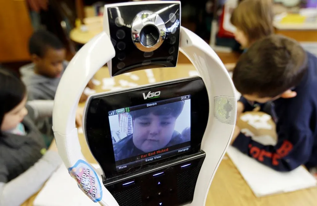 a robot’s help