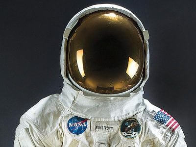 To keep Neil Armstrong’s spacesuit from degrading, conservators designed a custom mannequin that allows air to circulate inside.