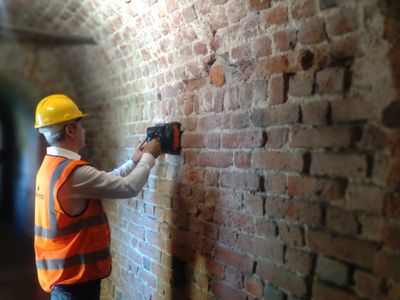 Researchers from the the Polytechnic University of Milan are mapping&nbsp;the castle&#39;s subterranean structures.