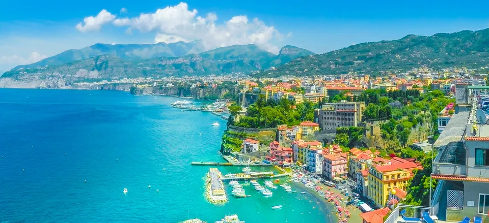  The delightful town of Sorrento 