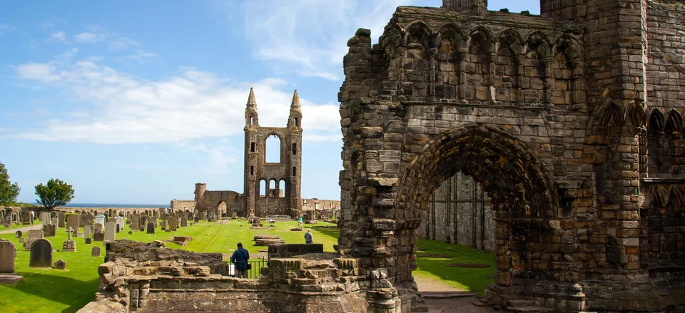  Ruins of St Andrews Cathedral 