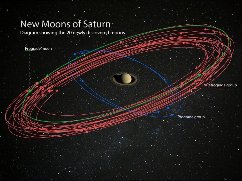 Saturn's New Moons