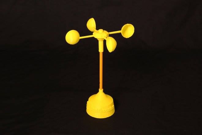 Image of a 3d printed anemometer 