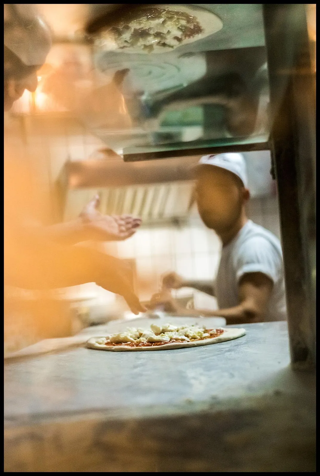 topping a margherita