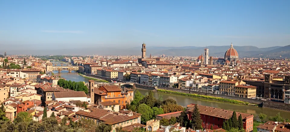  Panoramic view of Florence 