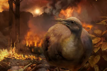 The asteroid didn't just wipe out the dinosaurs—it wiped out the forests. Which meant anything that lived had to learn to live on the ground. 