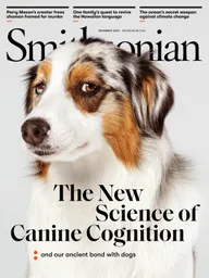 Cover of Smithsonian magazine issue from December 2020