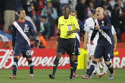 World Cup USA Slovenia referee Kouman Coulibaly