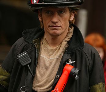 Denis Leary donated props from the show "Rescue Me."