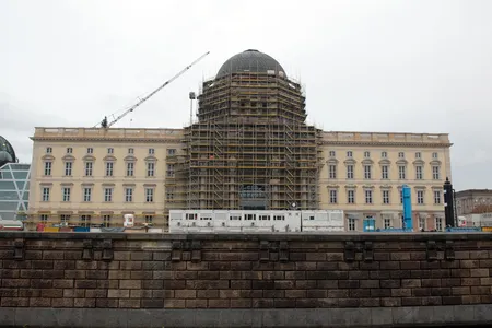 Much of the discussion has centered on the soon-to-be-finished Humboldt Forum, scheduled to open later this year that will house a large collection of ethnological artifacts.
