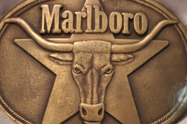 Marlboro belt buckle thumbnail