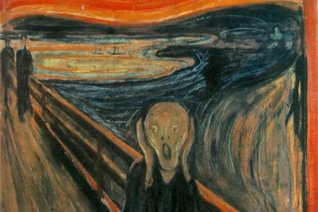The algorithm ranked the "The Scream" by Edvard Munch as a highly creative work of its time. 
