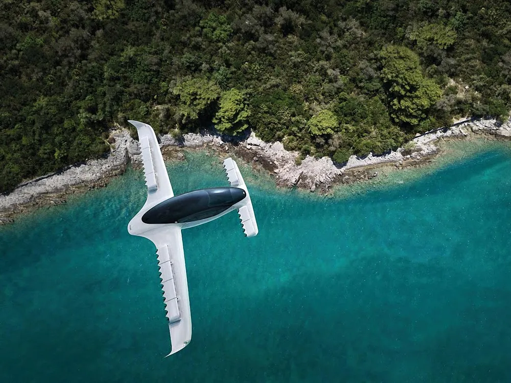air taxi over water