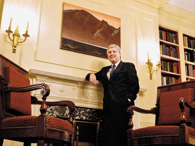 As curator of the White House, William G. Allman is responsible for studying and preserving the 50,000 pieces of art and décor in the residence's permanent collection.