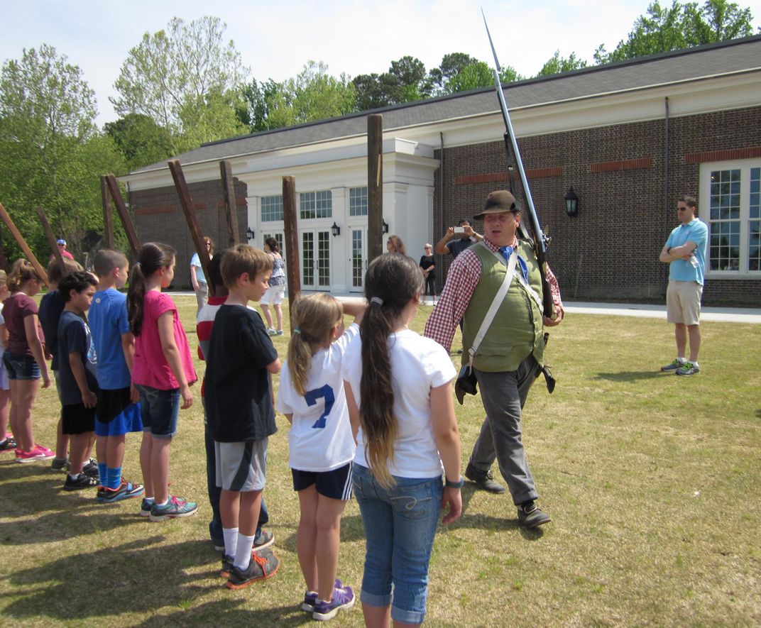 American revolution museum muster