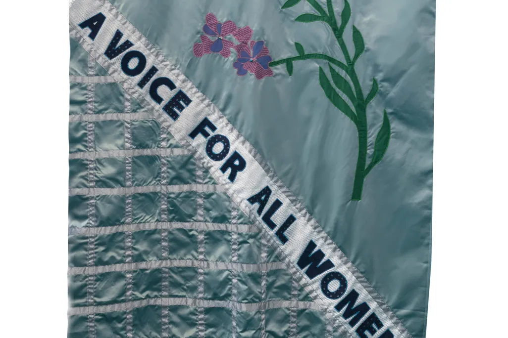 PROCESSIONS Banner by artist Lucy Orta and women of HMP Downview (commissioned by Historic England, coordinated by London College of Fashion). Photo credit - Lance Tabraham (2)  (1).jpg