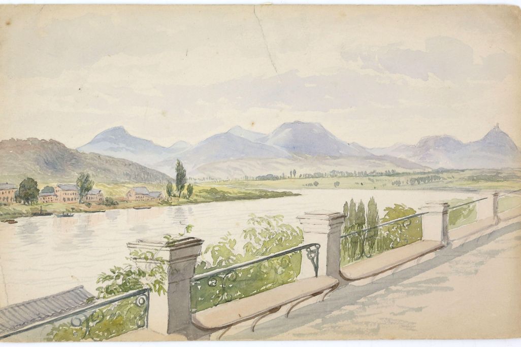 Josephine Butler, "The Lieben Geberge, From the Terrace at Bonn"