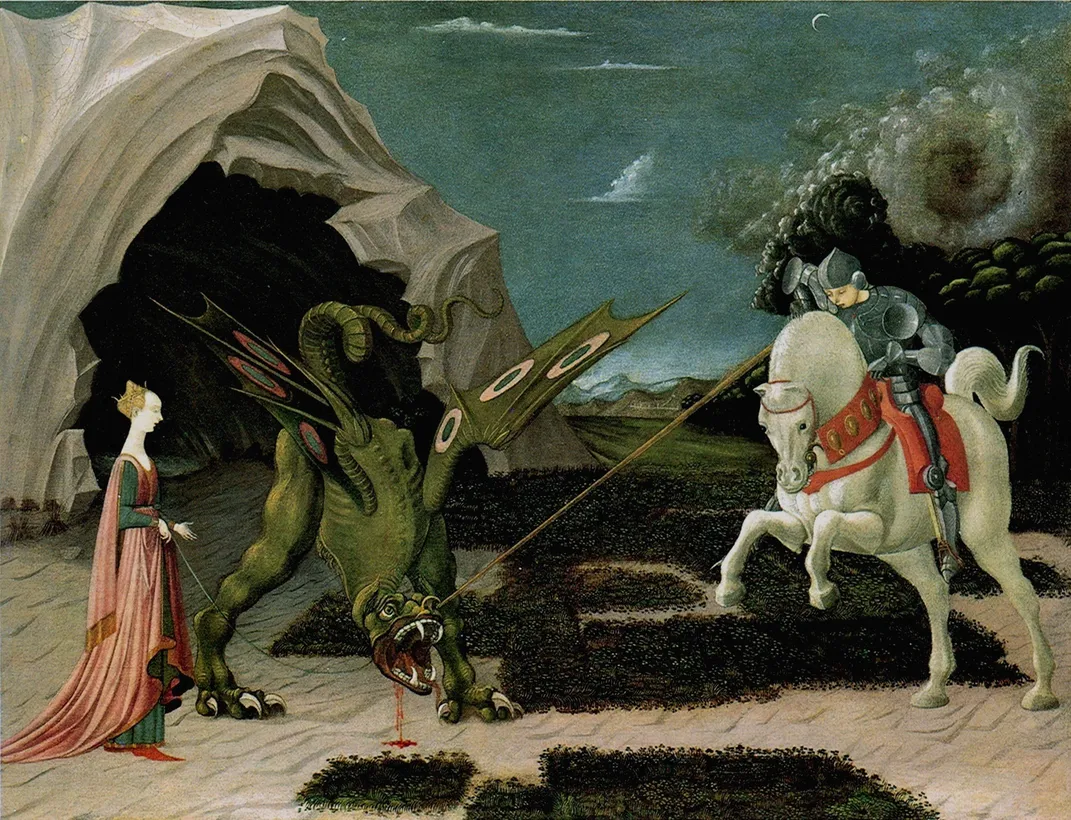 Paolo Uccello, Saint George and the Dragon​​​​​​​, circa 1470