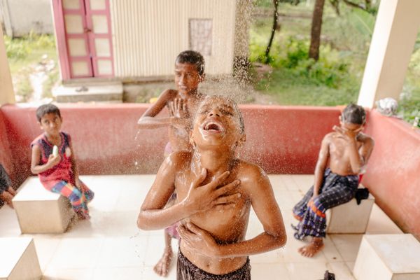 Joyful Moments Under the Shower thumbnail