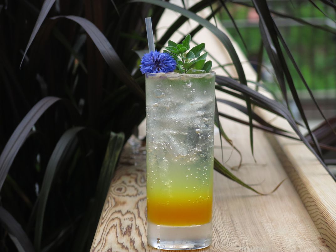dandelion sage cocktail