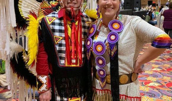 Max Yamane Powwow Head Male Dancer