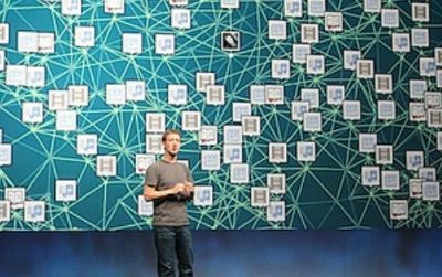Facebook CEO Mark Zuckerberg pitches the power of frictionless sharing.