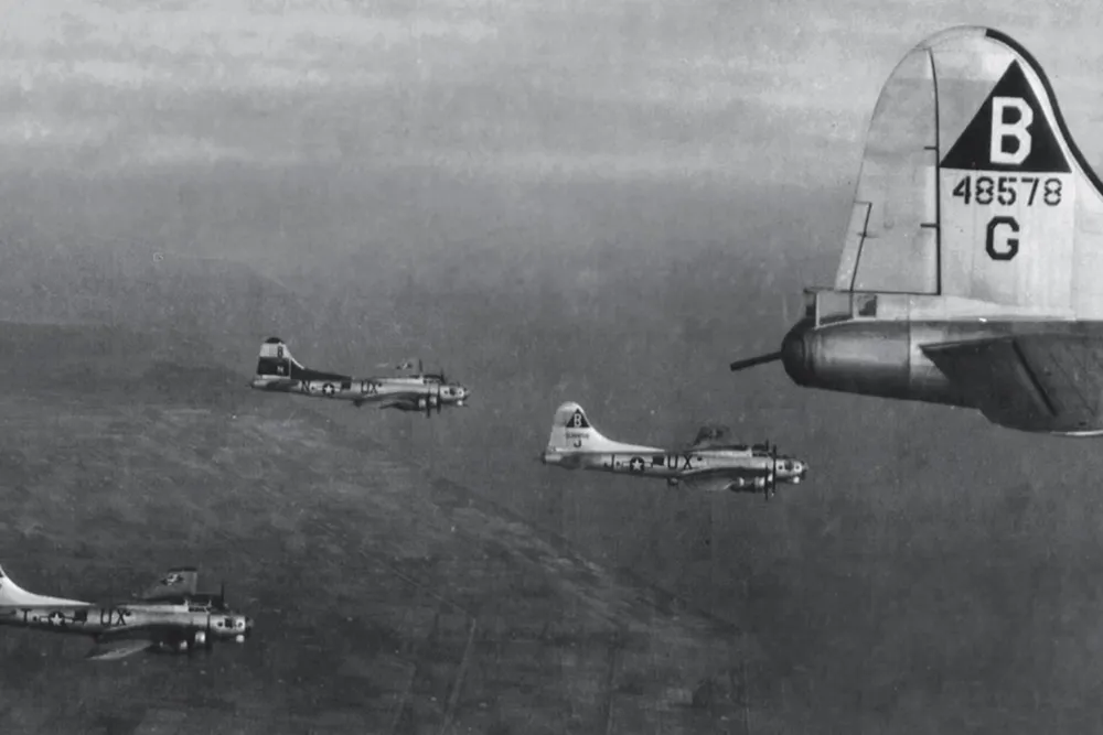B-17s over Germany opener