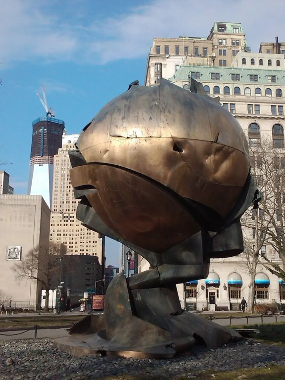 The World Trade Center's Only Surviving Art Heads Home