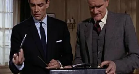Desmond Llewelyn as Q