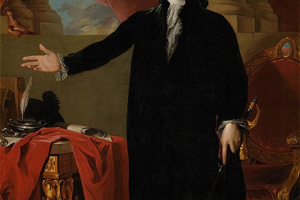 Stuart's Lansdowne portrait of George Washington