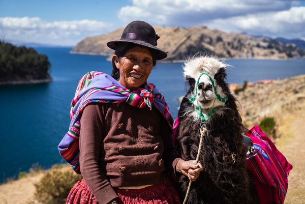 Inhabitants of Isla del Sol, Bolivia thumbnail