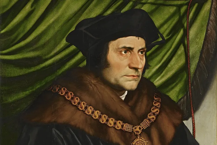 A portrait of Thomas More by Hans Holbein the Younger