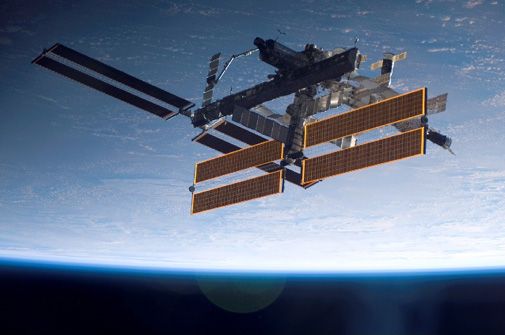 Students get a chance to name part of the space station.