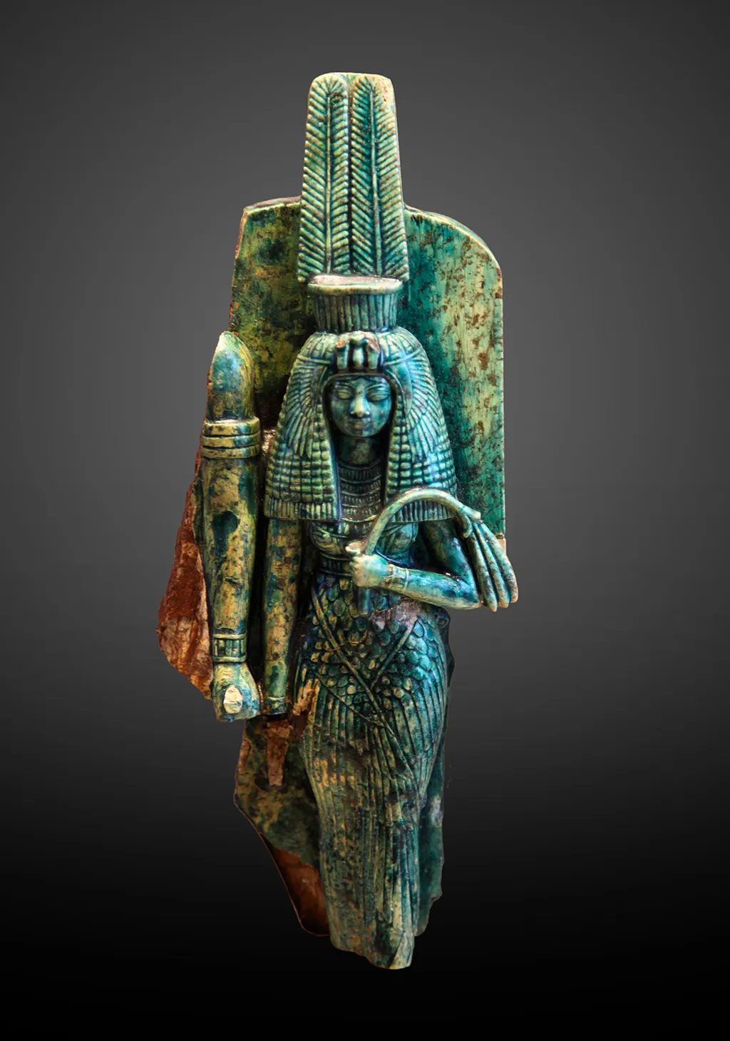 Statue of Queen Tiye from the collections of the Louvre