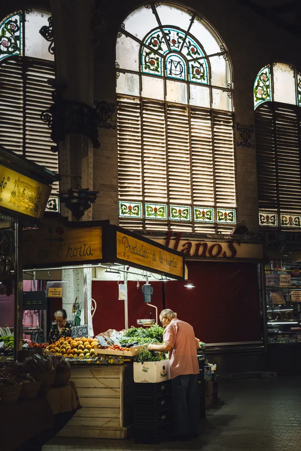 The Fruit Vendor of Valencia's Mercat Central thumbnail